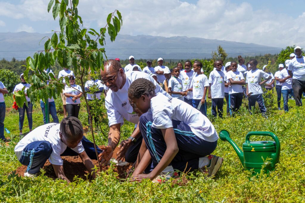Humphrey Kariuki tree planting